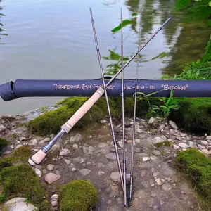 The "Brown" 9' - 8 weight - 4 piece fly rod