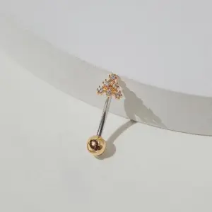 Petite Triangle Belly Ring • Dainty Floating Naval Ring • Small Triangle Gold Belly Ring • 16g 14g Simple Belly Rings • Dainty Belly Jewelry