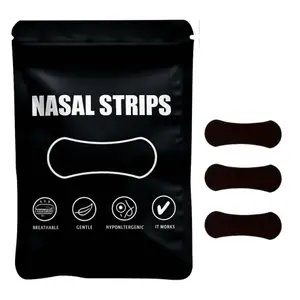 30pcs Sports Nasal Strips with Enhanced Adhesion, Strong Hold for Nasal Congestion, Snoring Prevention, Airflow, Gym, Travel, Everyday Use