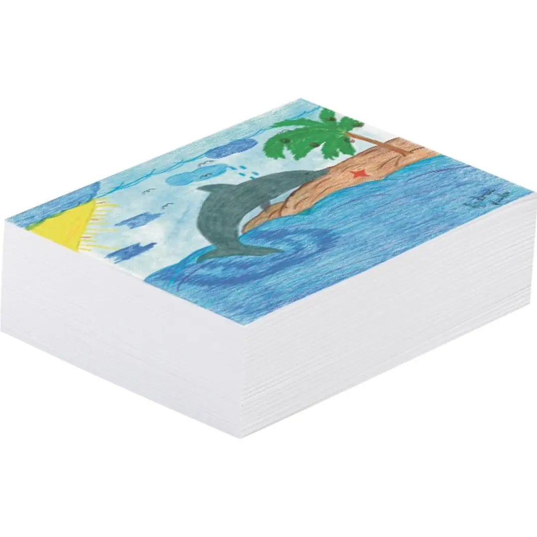 Plain Newsprint, 8 1/2" x 11", Ream Of 500 Sheets
