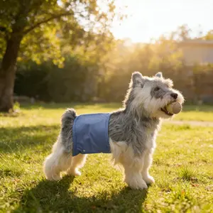 5pcs Washable Reusable Dog Diaper Wraps, Includes 3 Dog Diapers + 2 Replaceable Inserts, Leakproof High Absorbency Adjustable，This Reusable Dog Diaper Protects Wounds and Prevents Licking. Washable, Breathable, and Gentle on Skin.