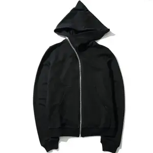 New hoodie men's zipper cardigan black sportswear hip-hop style skateboarding streetwear cape hooded jacket casual father gift men's clothingRAIMENTRY