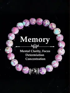 Cat Eye Stone Bracelet, Anxiety Relief Jewelry, Mood Stabilizing Crystal, Imitation Lapis Lazuli Look, Stress Reliever Accessory, Mental Clarity, Determination, Concentration