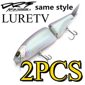 Floating Multi-Jointed Lure Bait, Unpredictable Swim Style Bass Fishing Lure, Durable & Versatile Fish Attractant