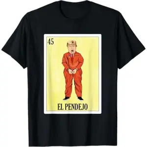 Humorous Mexican Inspired Anti Trump TShirt Design