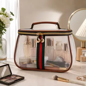 MeToMe New Luxury Makeup Bag - Large-Capacity Waterproof Cosmetic Organizer for Travel, Bathroom (Home Organizer Storage Box)