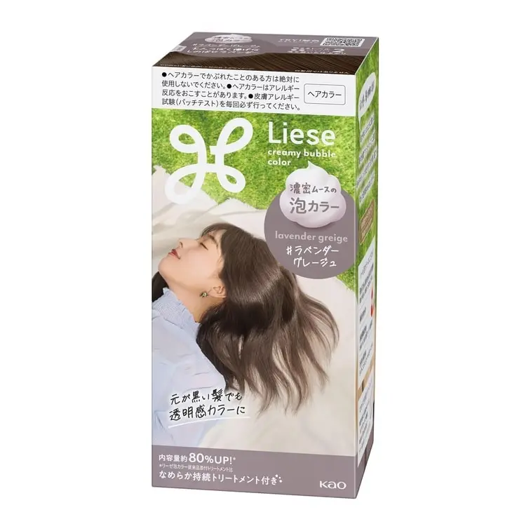Kao Liese Bubble Hair Dye # Lavender Greige