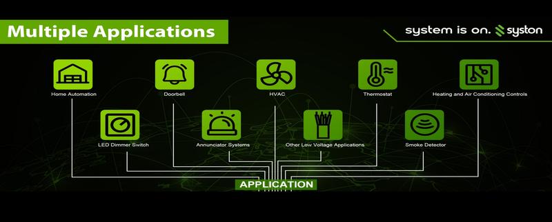 Syston 18/6 Brown Thermostat Wire - 18AWG 6-Conductor Solid Copper HVAC Cable (20ft-1000ft) | CL3R/CMR UL/ETL 300V Low Voltage | UV Resistant for Indoor/Outdoor Use | Compatible with Nest/Honeywell | Doorbell & Alarm Installation