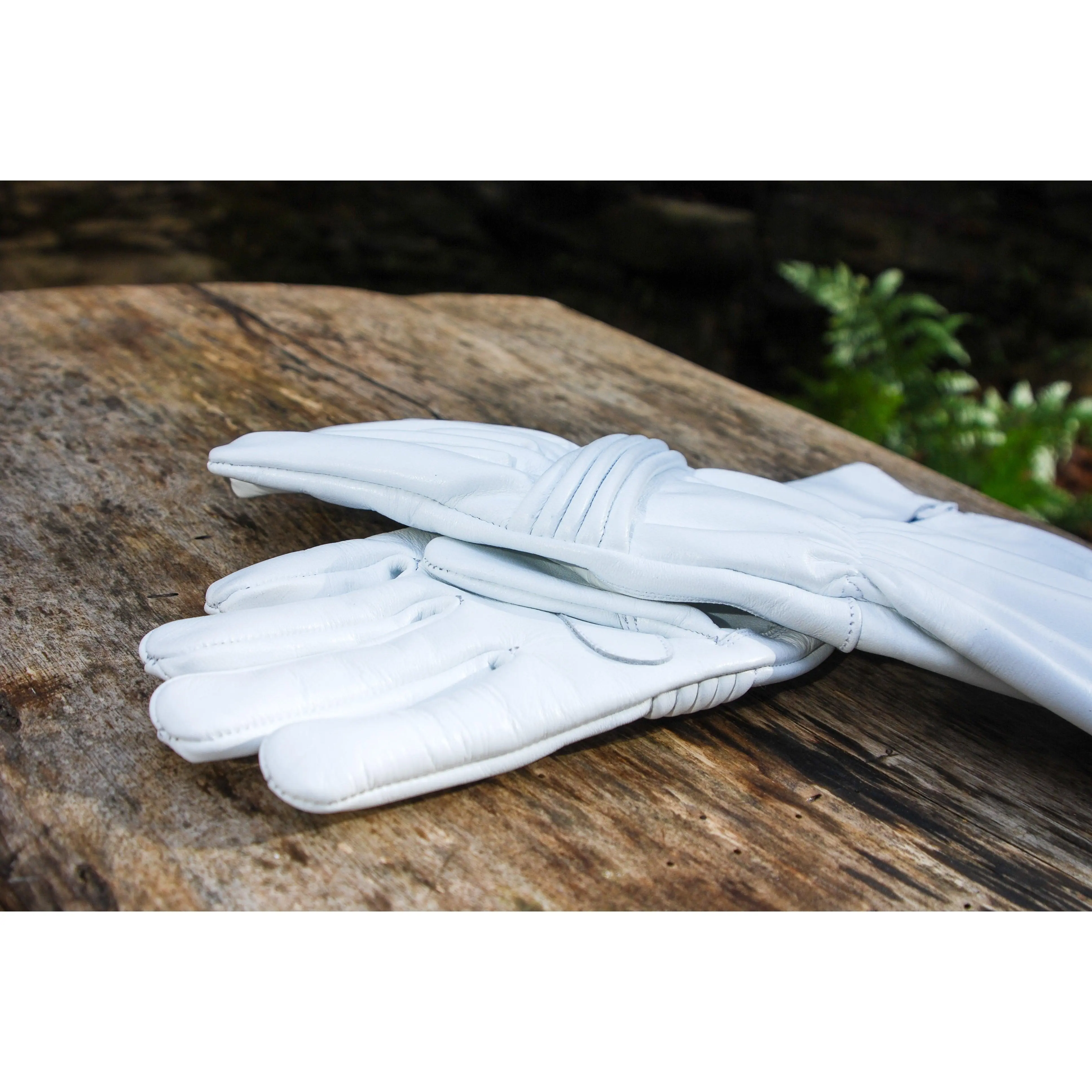 Power Ranger Leather Gloves – Screen-Accurate Long Gauntlet Cosplay Gloves
