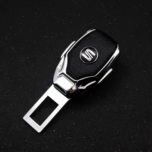Seat Car Seatbelt Buckle Extender Clip, Adjustable Safety Belt Extension Hook, Thickened Socket Fixed Clamp, Interior Decoration Accessory, Vehicle