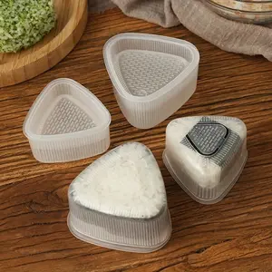Rice Ball Mold, 1 Count Triangular Rice Ball Maker, Large and Small Rice Ball Makers for Lunch Box and Bento Box Decorating, Kitchen Gadgets, Utensils