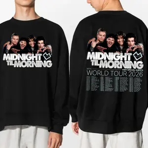 Midnight Till Morning Tour 2026 Shirt, Unisex Shirt, Gift For Fan, For Men, For Women, Full Size, Full Color