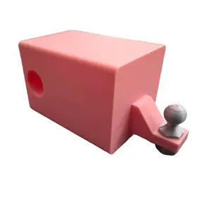 It's PINK! The Wittle Hitch by Drivebye Creations! (Fits 1.25”, 2", 2.5”, 3” inch tow hitch receiver) Perfect for your Car, Truck, or SUV!