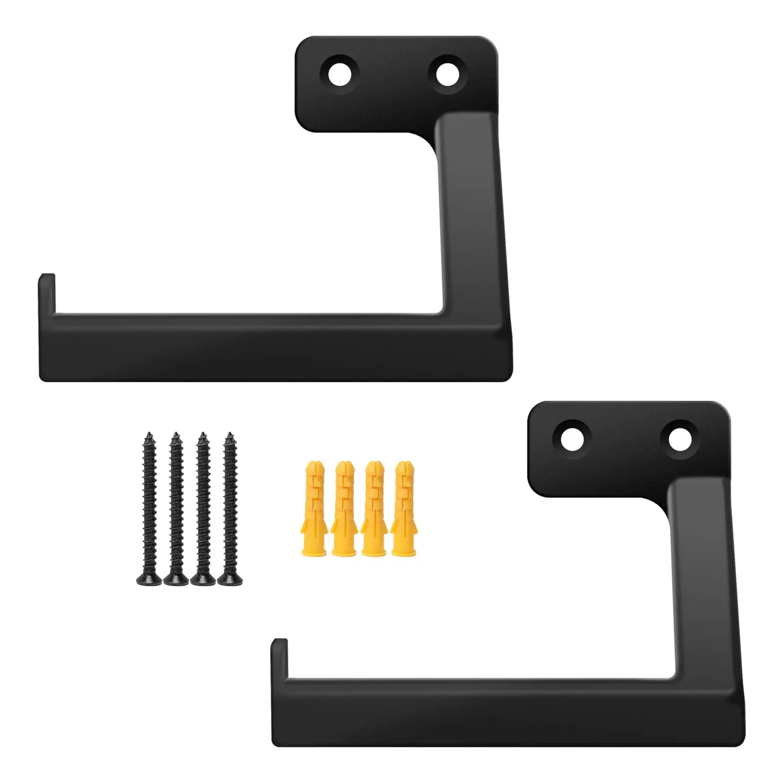 2pcs Chainsaw Holder Hook Backpack Blower Rack Accessories And Tools For Garage Wall Mount Weed Eater String Trimmer Hanger Buddy Storage