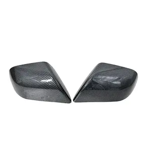 Carbon Fiber Side Mirror Covers for Tesla Model 3 (2017-2023) - 2PCS