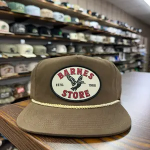 The Mallard Patch Rope Hat - Mocha