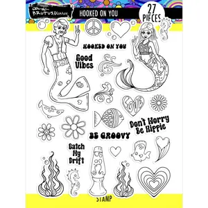Hooked On You | 6x8 Stamp Set