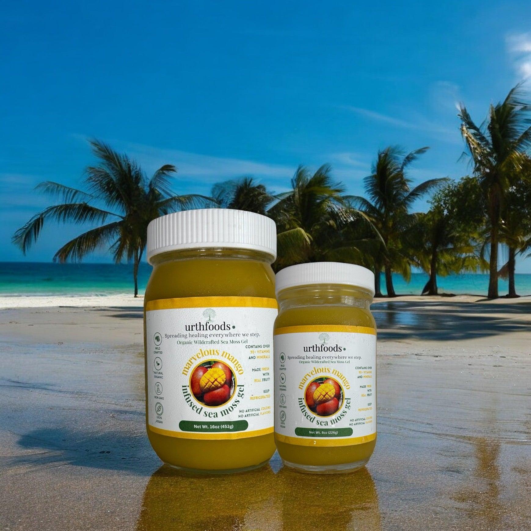 Urthfoods Sea Moss Gel Marvelous Mango