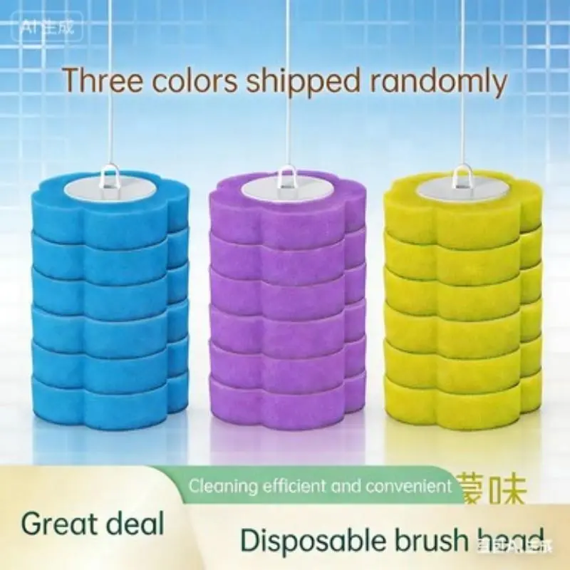 ramdom color 42PCS Refills(No toilet brush)