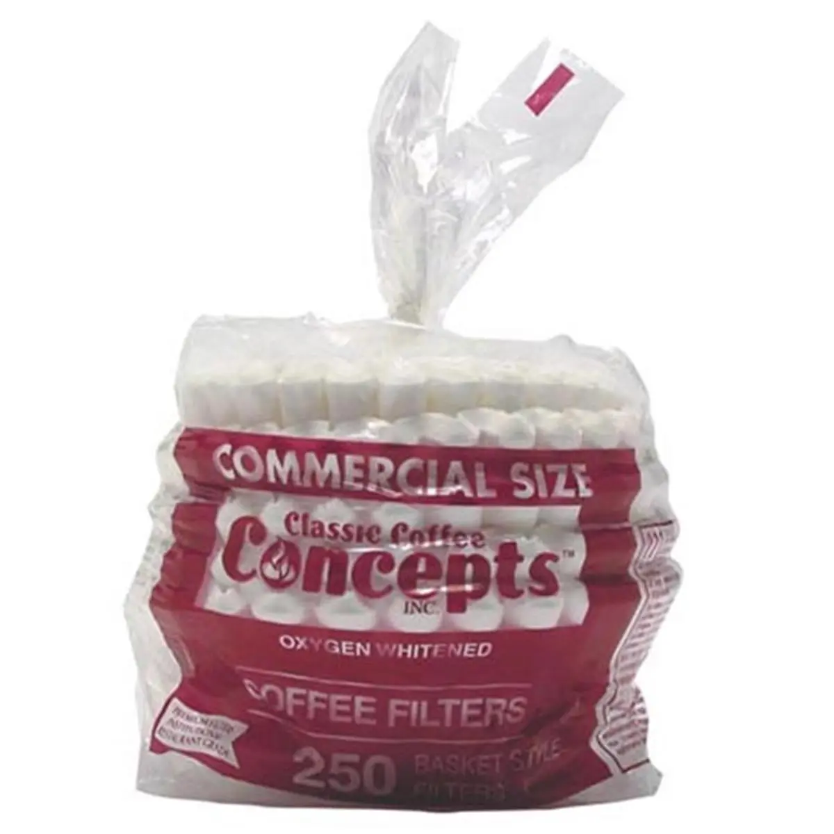 Classic Disposable 12-Cup Paper Coffee Filter, Commercial-Grade, 250-Count, 21.5x13.5x16in Kitchen Accessory