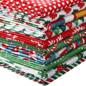 High-Quality Cotton Christmas Fabric Pre-Cuts, 10 25x25cm (9.84x9.84in) Snowflake-Print Red Green Squares, Soft Dressmaking Sewing Patchwork Supplies for DIY Crafts & Festive Projects : Arts, Crafts & Sewing