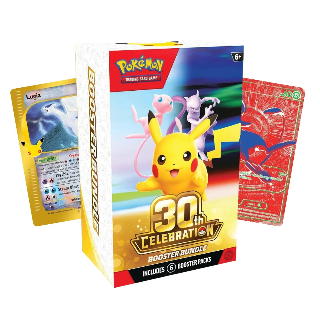 30th Celebration Booster Bundle - 6 Pokemon TCG Packs