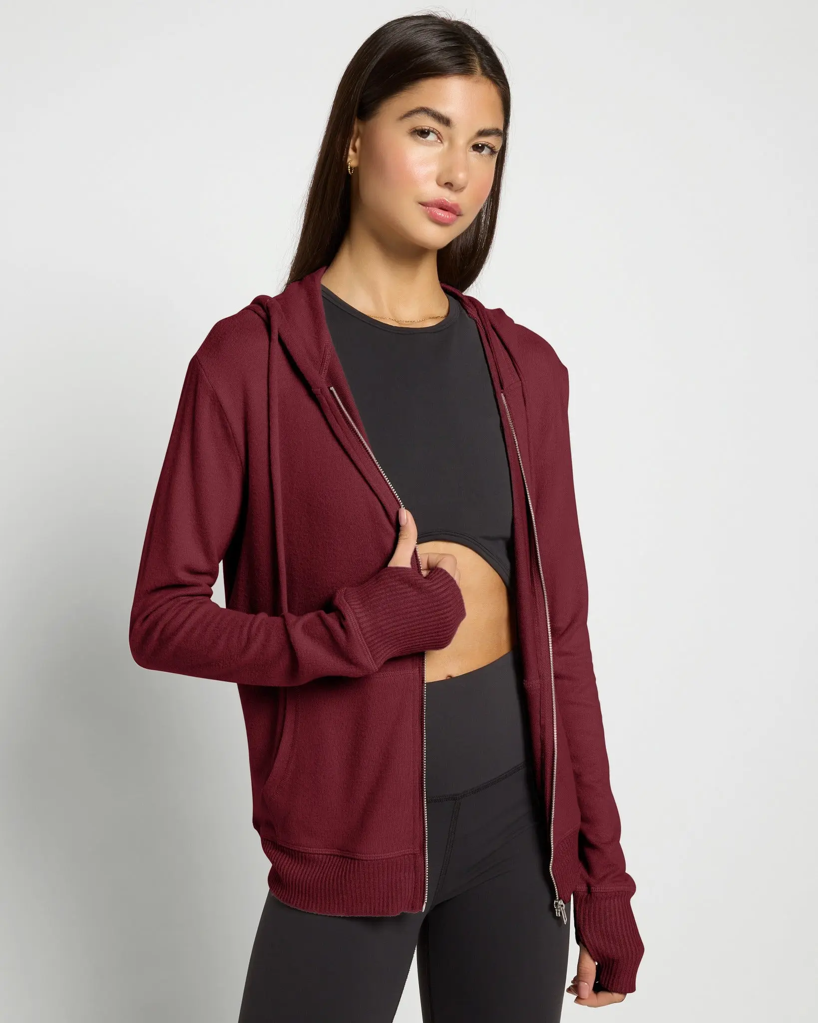 Hacci Zip Hoodie