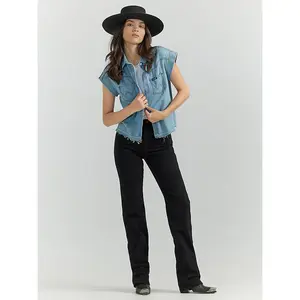 Wrangler Cowboy Cut True Black Women's Slim Fit