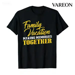 Family Vacation Making Memories Together Graphic T-Shirt, Funny Family Trip Matching Tee for Family Vacation, Casual Cotton Top Fabric Menswear Short Soft Streetwear Breathable Classic Day Gym Jackets Biker Tshirt Sleeve