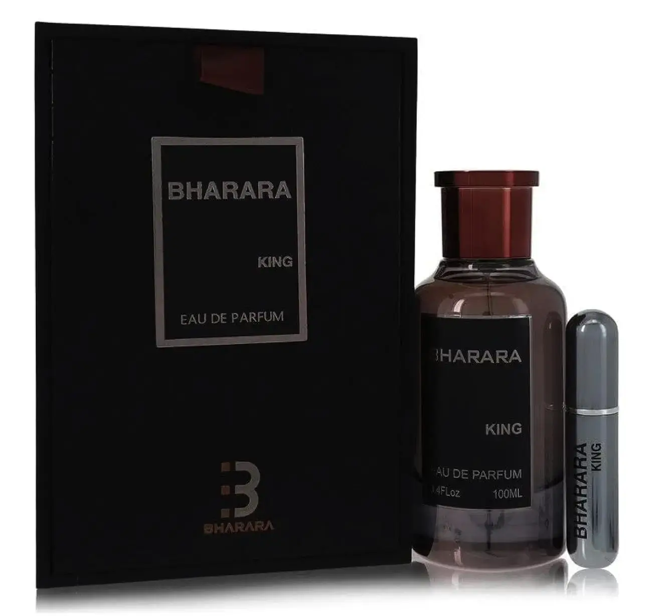 BHARARA King Men EDP 3.4oz, Long Lasting Citrus Vanilla Amber Woody Cologne