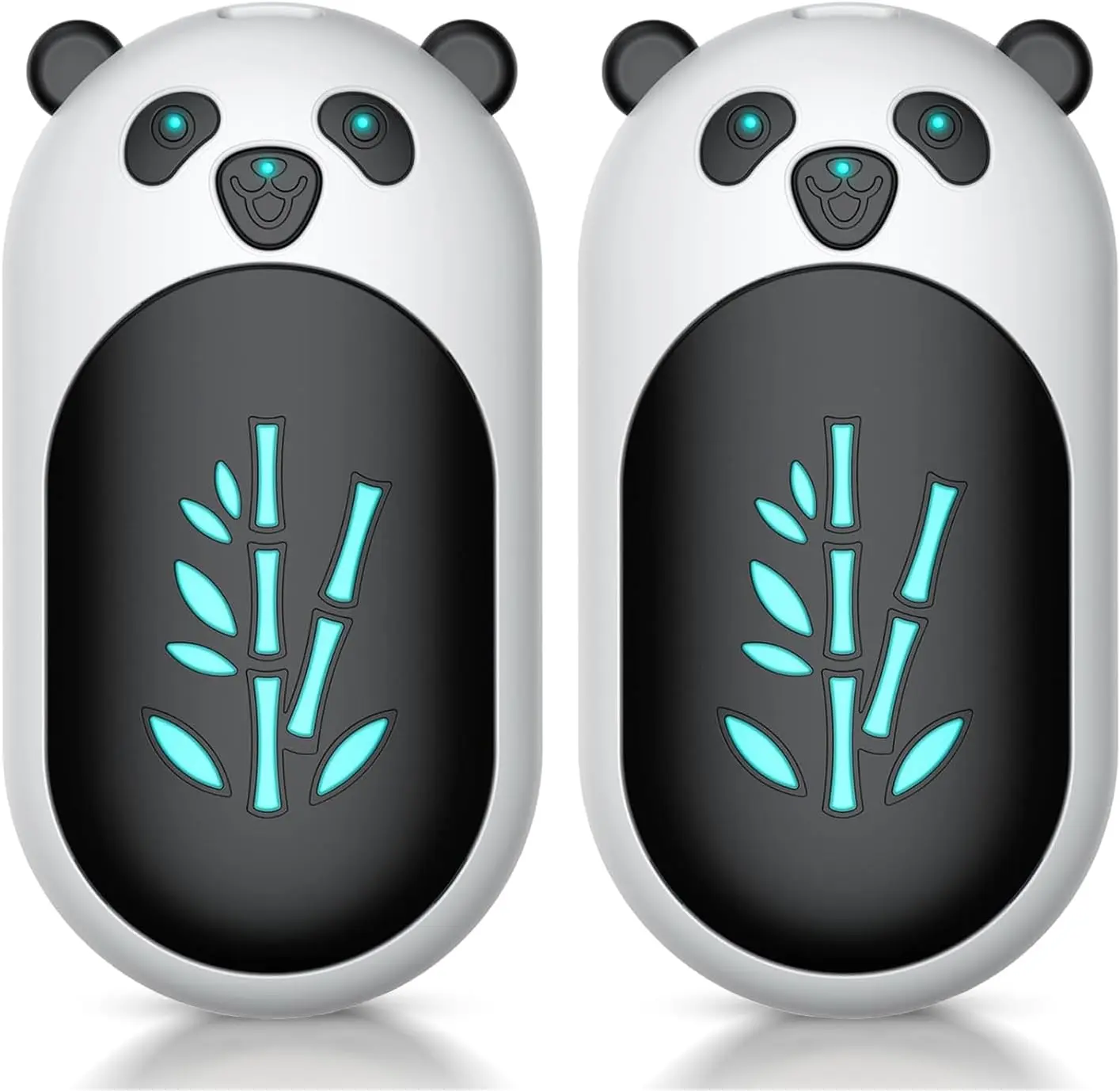 AI Hand Warmers Rechargeable 2 Pack, 6000mAh Electric Hand Warmer , 20Hrs Long Heating, Portable Pocket Heater Handwarmer for Women Men, Outdoor Camping, Ski Equipment