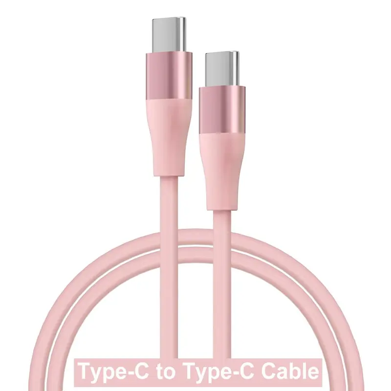 20W 6.6FT USB-C to Type-C Super Fast Charging Cable, Charger Cable Usb C Cables For Apple iPhone15/15Puls/15Pro/15Pro Max Samsung S23 S22 Note 20 Ultra iPad Pro Air Mini MacBook Air/Huawei Series & More Model