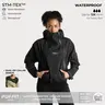 PUFFIT STM-TEX Short Rain Hoodie With Asymmetric Zip and Adjustable Hem,Chest Pocket Design,Fall Hooded Jacket,Waterproof Jacket,Women Jacket,Windbreaker,Winter Jacket,Dog Walking,School Running,Football Mum,Stylish,Womenswear,2026 Shopping