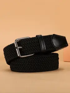 Men's & Women Non-Hole Pin Buckle Belt, Casual Waist Belt, Woven Elastic Stretch Canvas, Outdoor Adjustable Unisex Belts, 2026 Fashion Accessory