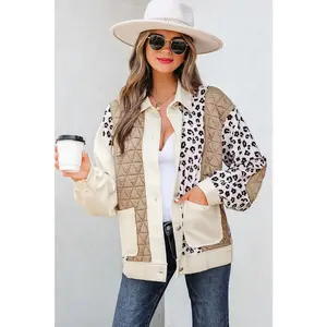 Cheetah Chic Quilted Jacket