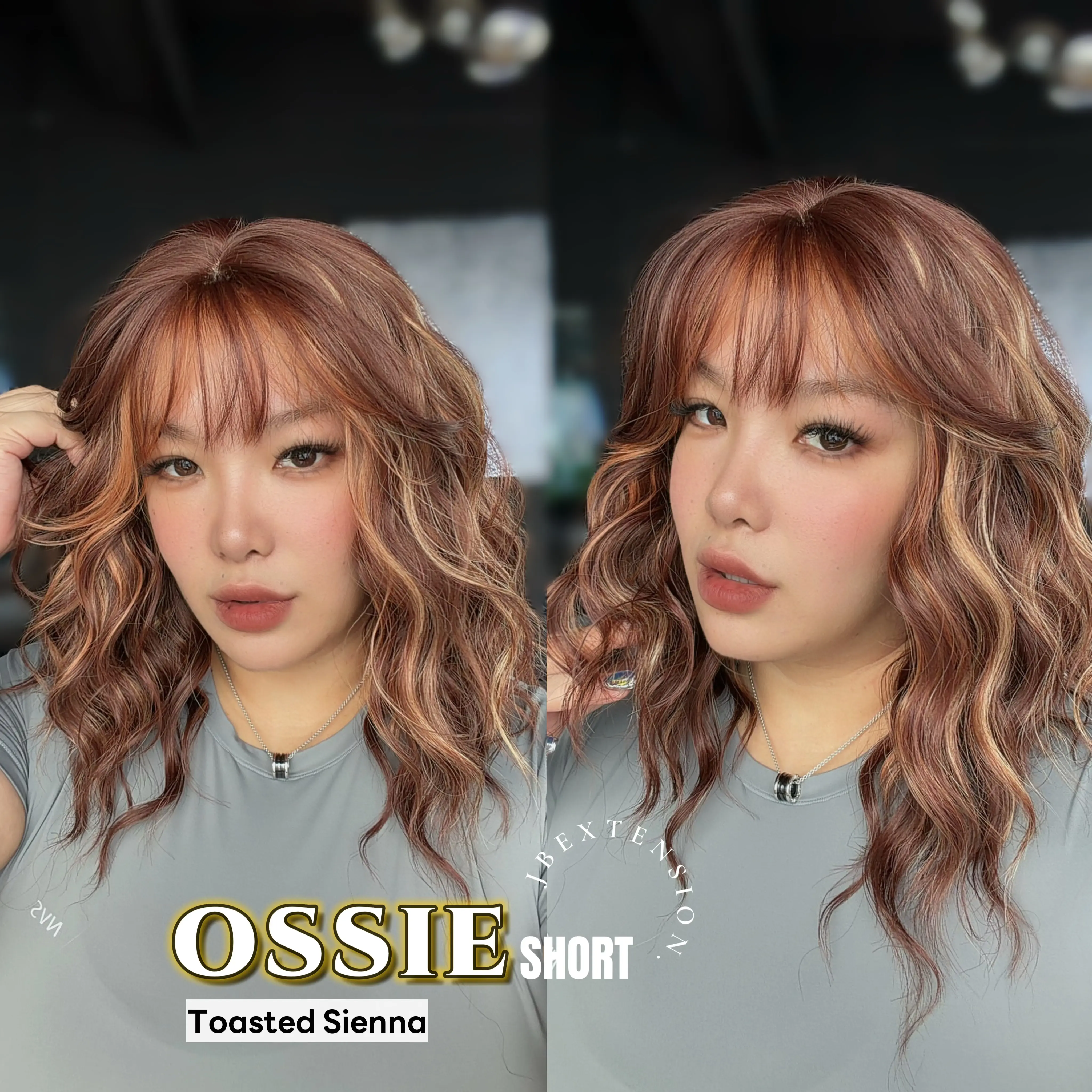 JBEXTENSION 14 Inches Scalpiana Short Wave 3.5X4 Hard Silky Top Natural Scalp Effect Wig with Bangs OSSIE SHORT JBEXTENSION 14 Inches Scalpiana Short Wave 3.5X4 Hard Silky Top Natural Scalp Effect Wig with Bangs OSSIE SHORT