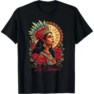 Latina Pride Mexican Heritage Graphic Tee For Women