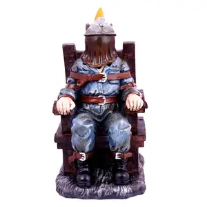 Electric Chair Backflow Incense Burner - Horror Smoke Waterfall Decor