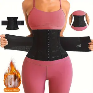 Bust hourglass shapewear - Women's waist training corset - Abdominal control exercise black shapewear for girls