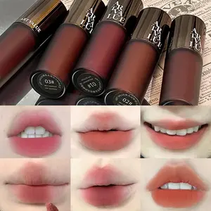 Punk Metal Matte Velvet Lip Balm, Lipstick, Highlighter Soft Mist Powder, Versatile Lip Gloss, Long-Lasting, Formaldehyde-Free, Single Item, Lip Care