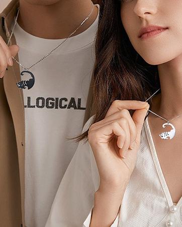 Stainless Steel Church of Satan Necklace for Men