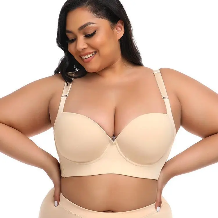 【HOT】-Plus size woman's bra, comfortable, slimming and anti-sagging 【HOT】-Plus size woman's bra, comfortable, slimming and anti-sagging