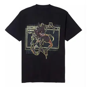 Murder Drones Cyn Mutation T-Shirt, Vintage T-Shirt- Unisex Menswear & Womenswear - Streetwear Tops - Casual Cotton Crewneck Shortsleeve Tshirt