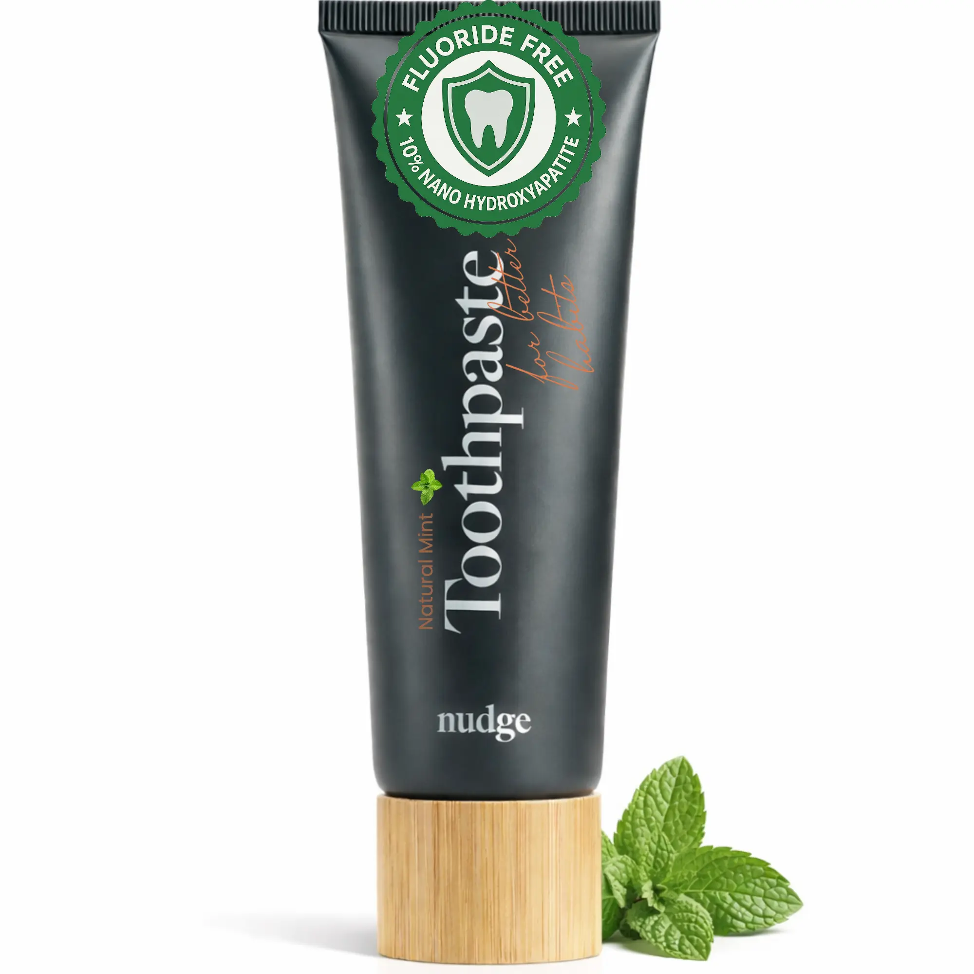 10% Nano Hydroxyapatite Toothpaste, Fluoride-Free, SLS-Free, 4.5 oz