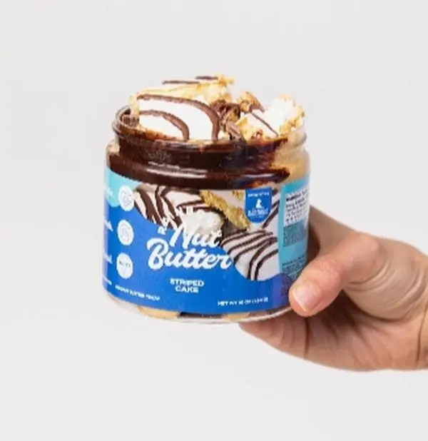 Striped Horse Cakes Cream Cheese Frosting Peanut Butter Treat Snack Protein Striped Horse Cakes Cream Cheese Frosting Peanut Butter Treat Snack Protein