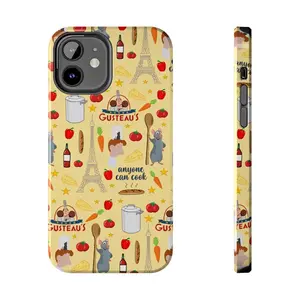 iPhone Case - Ratatouille, Phone Accessories,Gifts, Remy & Linguini , Epcot Ride Paris Pavillion