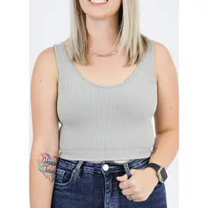 The Essential Crop | Revived Tank Top Bralette - Final Sale