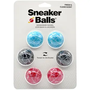 Sneaker Balls 6-Pack Scratched Shoe Freshener Sneaker Balls 6-Pack Scratched Shoe Freshener