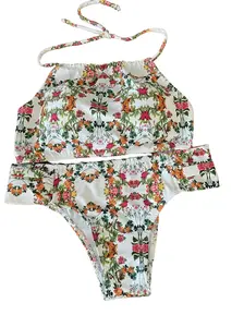 Cheeky by Luna Bikini Set - Two-Piece Summer Collection High Waist Bikini for Women Miami Beachwear Pool Party Look