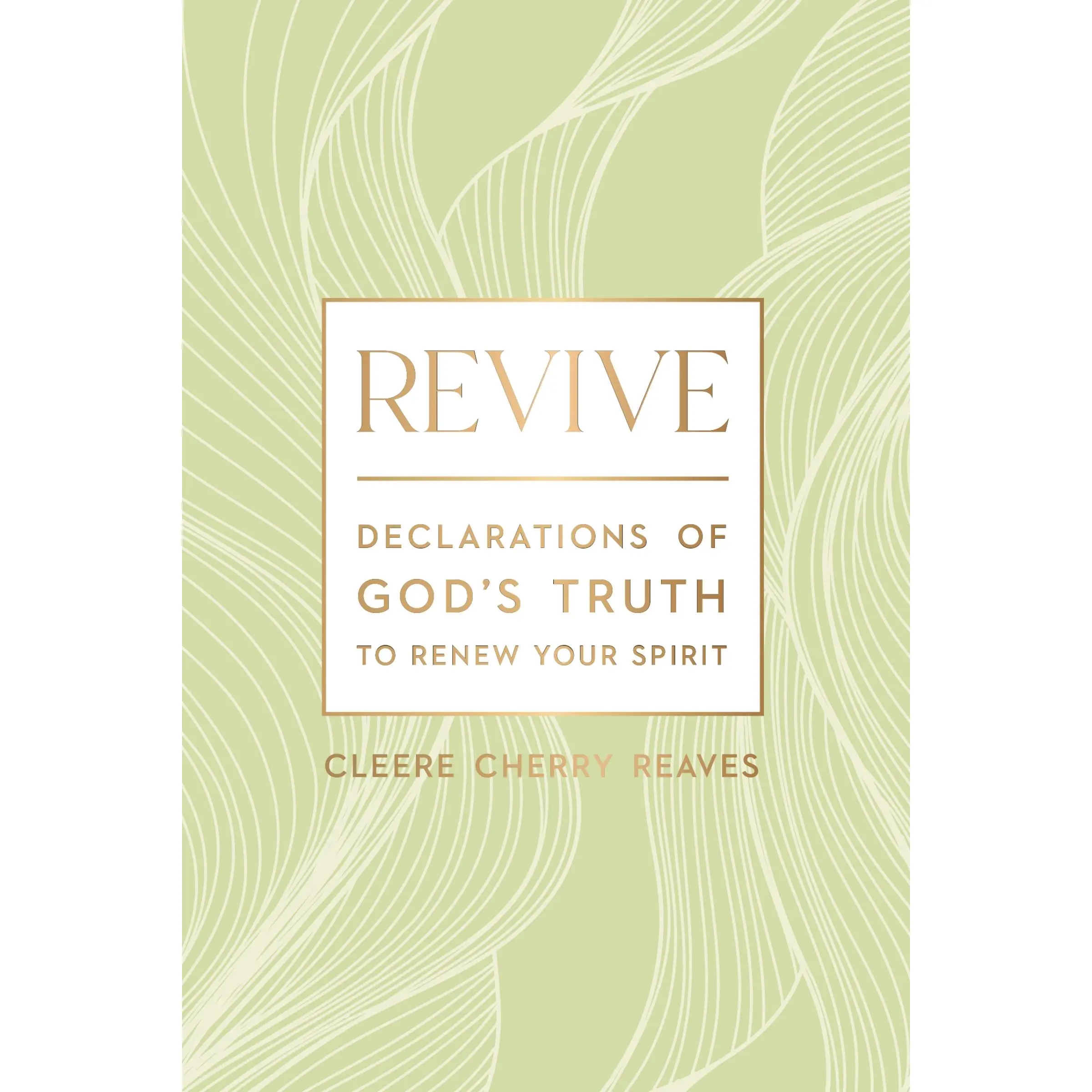 Revive: Declarations of God's Truth to Renew Your Spirit by Cleere Cherry Reaves [Hardback Book]